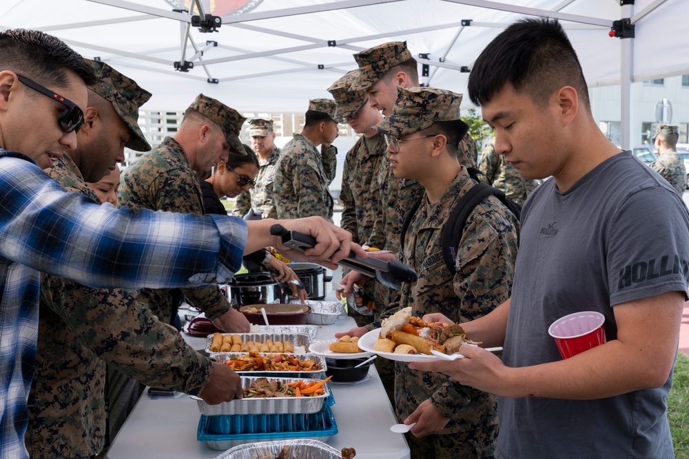 Camp Courtney hosts Thanksgiving at the Barracks