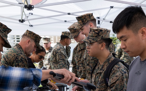 Camp Courtney hosts Thanksgiving at the Barracks