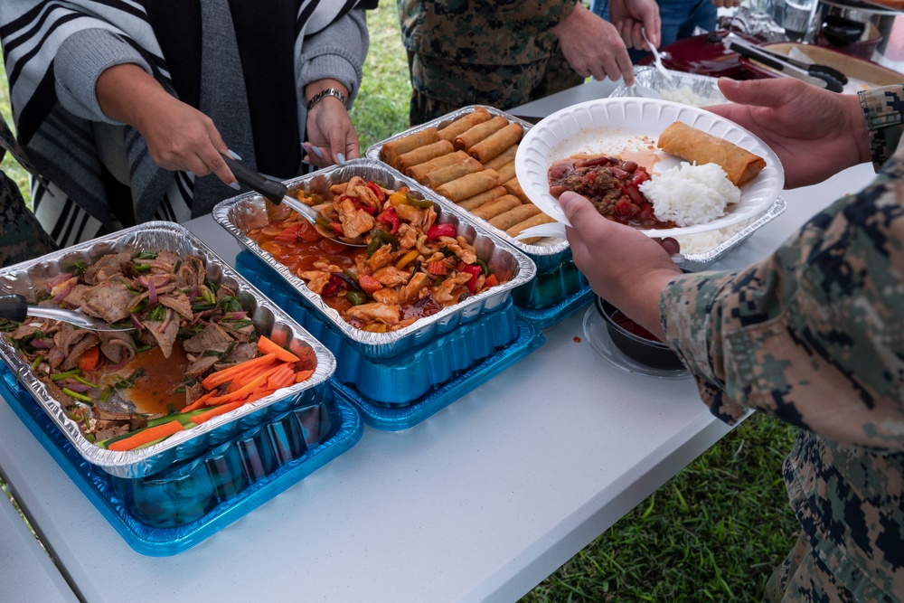 Camp Courtney hosts Thanksgiving at the Barracks