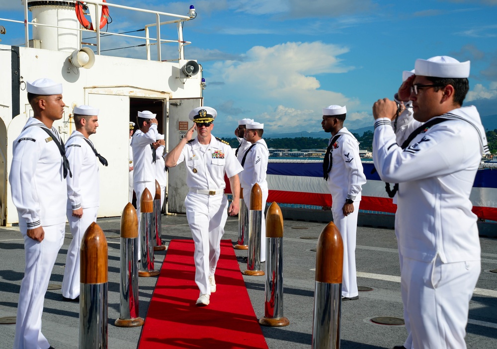 Pacific Partnership 2024-1: Opening Ceremony aboard USNS Mercy