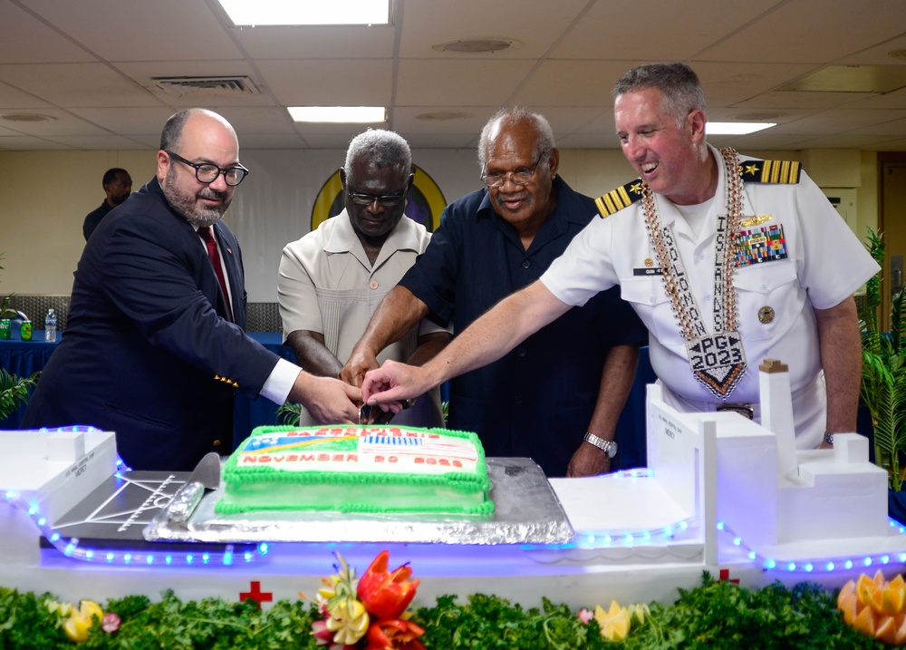 Pacific Partnership 2024-1: Opening Ceremony aboard USNS Mercy