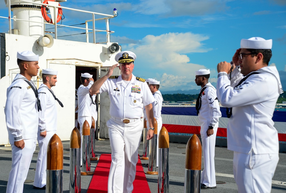 Pacific Partnership 2024-1: Opening Ceremony aboard USNS Mercy