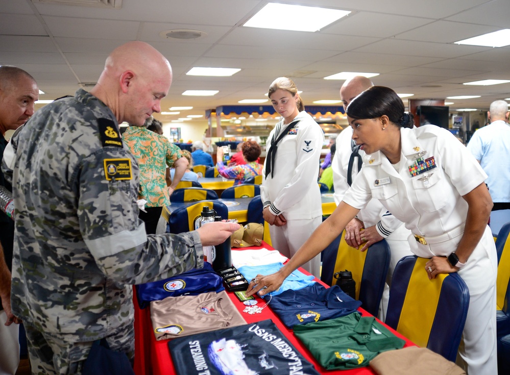 Pacific Partnership 2024-1: Opening Ceremony aboard USNS Mercy