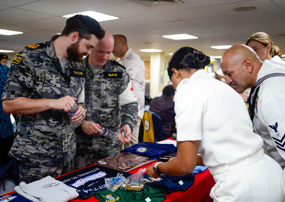 Pacific Partnership 2024-1: Opening Ceremony aboard USNS Mercy