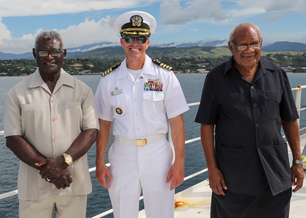 Pacific Partnership 2024-1: Solomon Island Prime Minister Tour Nov. 20