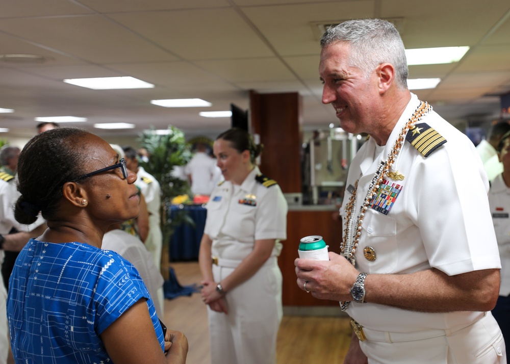 Pacific Partnership 2024-1: Solomon Island Prime Minister Tours USNS Mercy