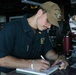 USS Thomas Hudner Conducts Watchstanding Duties