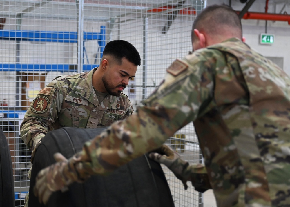 Team Mildenhall 100th LRS Airmen provide support across the installation