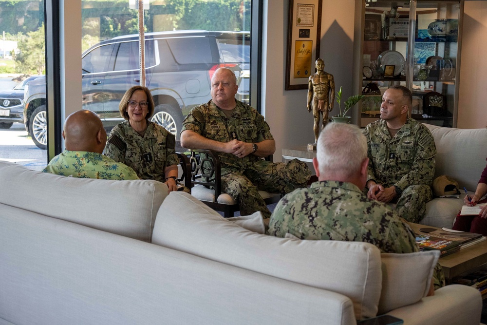 CNO and MCPON Visit Guam