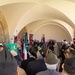 U.S. Navy and Italian Military at Memorial Ceremony