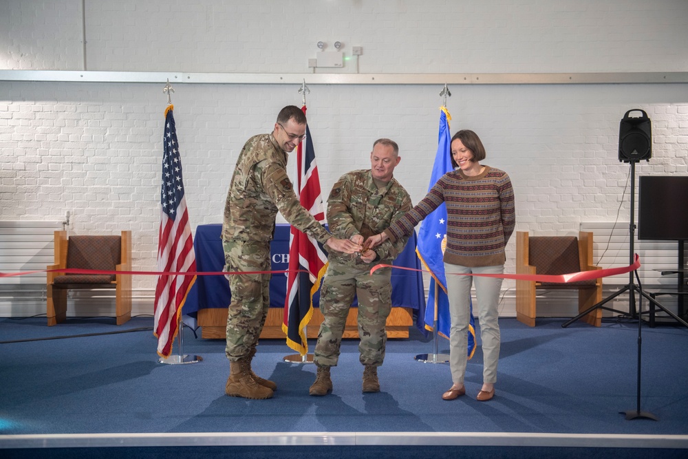Pathfinders open new chapel at RAF Fairford