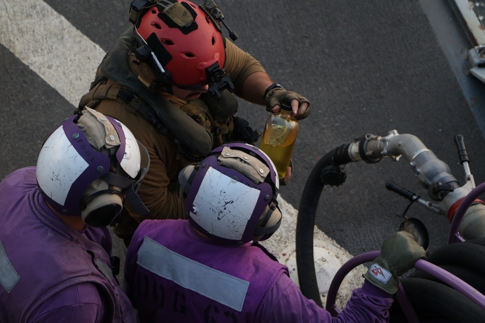 USS Stethem Conducts Flight Operations