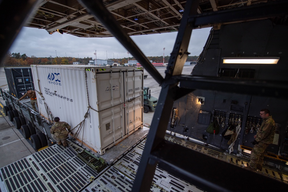 U.S. Air Force, German forces partner to transport satellite reconnaissance