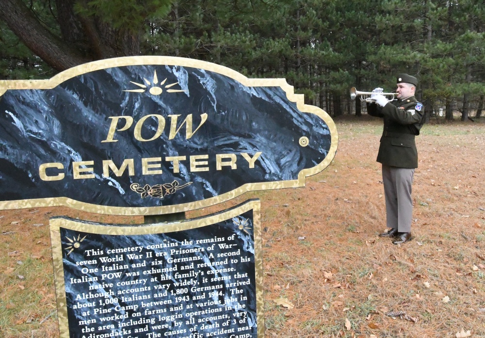 Community members honor fallen during German Remembrance Day at Fort Drum POW Cemetery