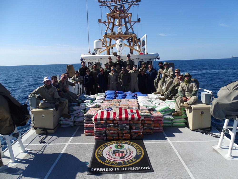 Combined Maritime Forces, U.S. Coast Guard Make $21 Million Drug Seizure in the Gulf of Oman
