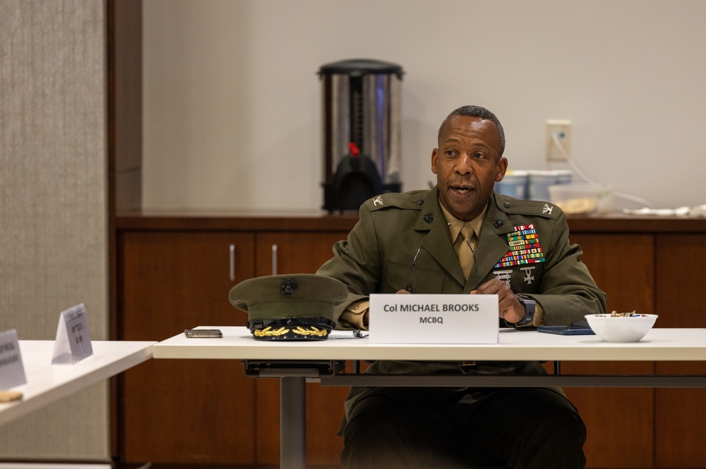 Marine Corps Base Quantico Commander attends Virginia Military Advisory Council Meeting