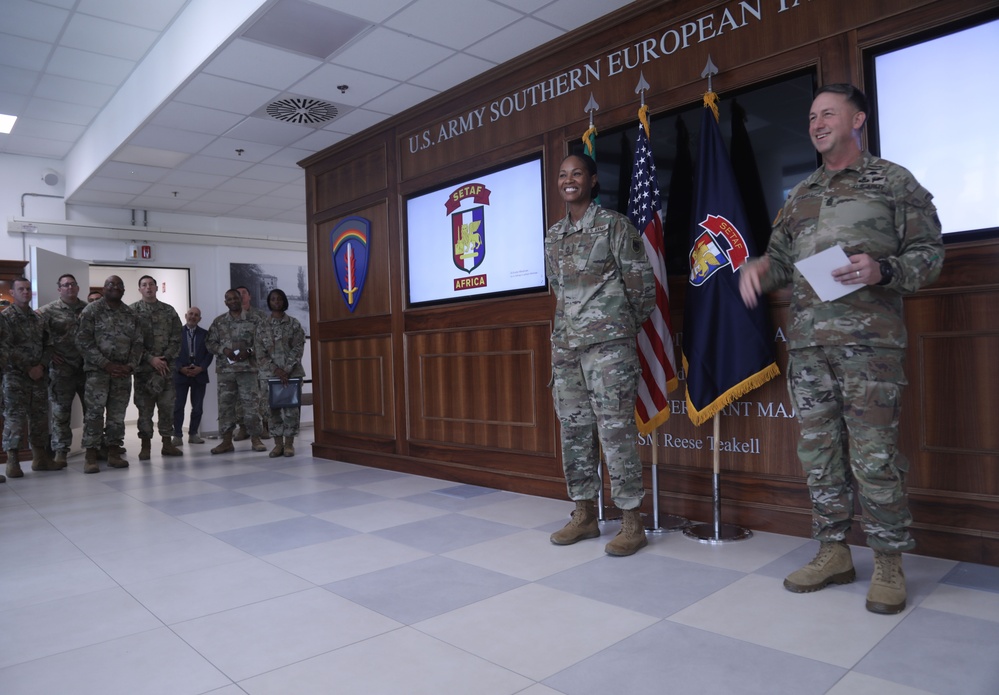 SETAF-AF Signal directorate hosts promotion ceremony