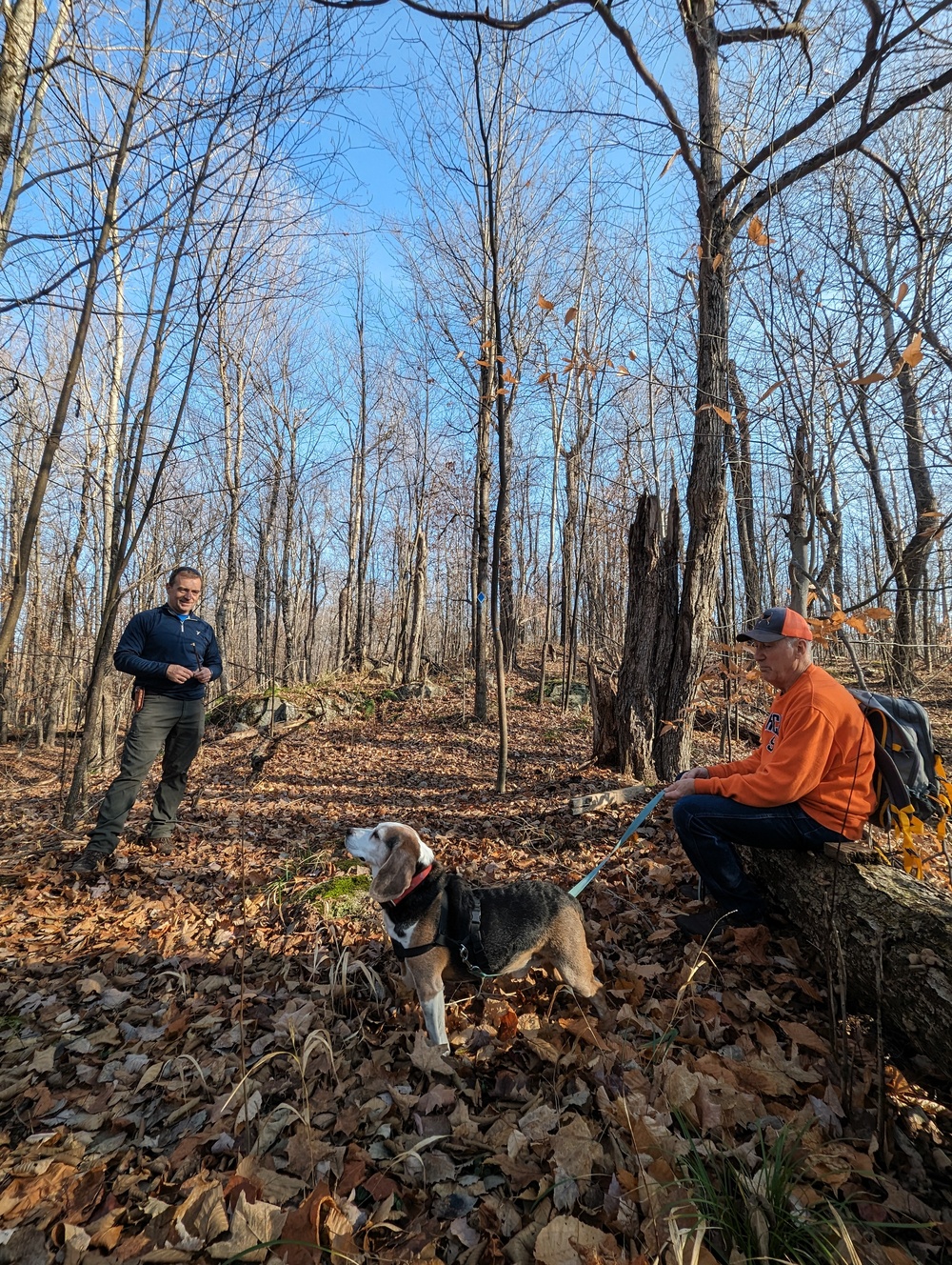 Retired Army veteran shares a beagle adventure with Fort Drum foresters