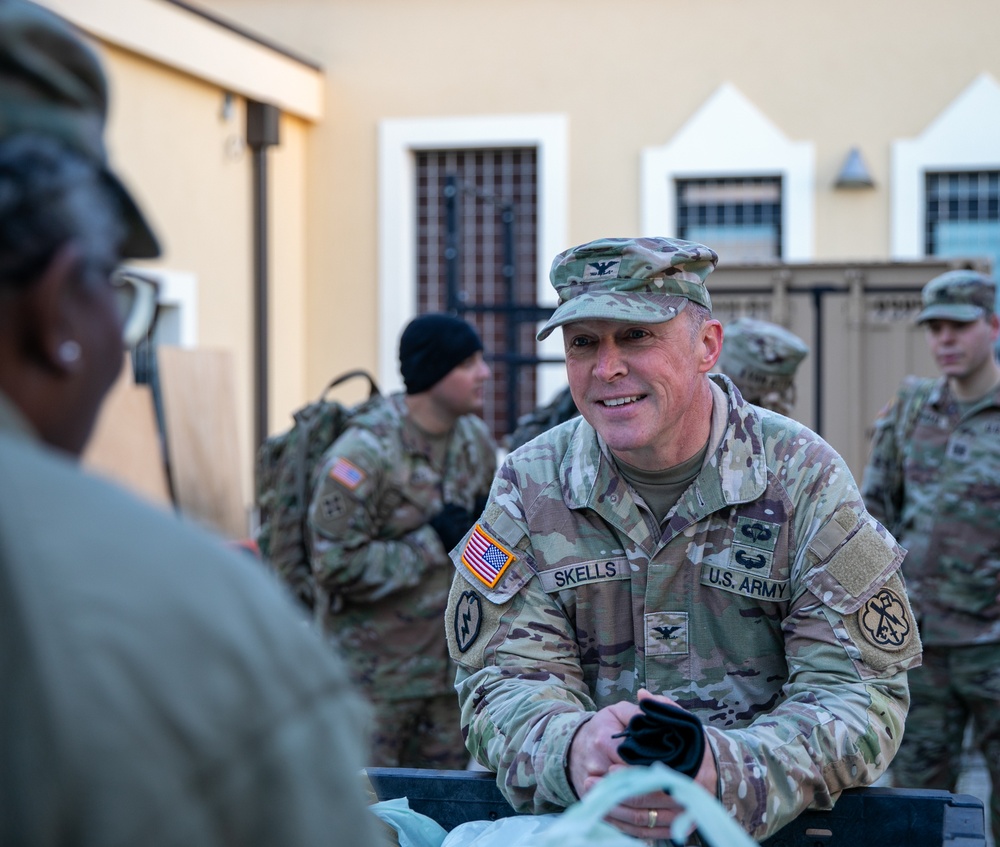 Ruck march for the holidays