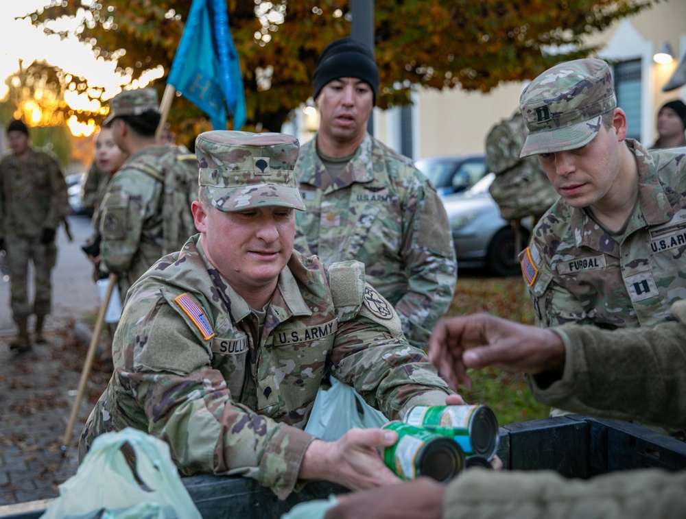 Ruck march for the holidays