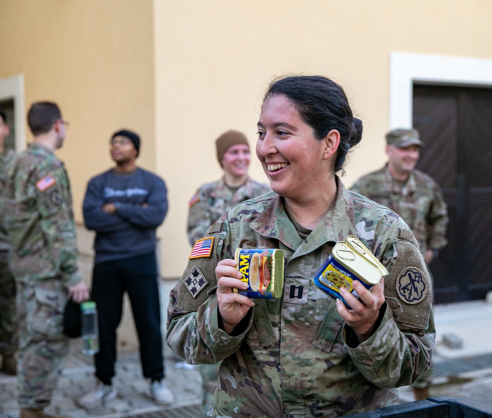 Ruck march for the holidays