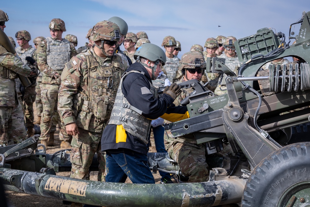 MacArthur Senior High School JROTC cadets visit Fort Sill for hands-on Army experience