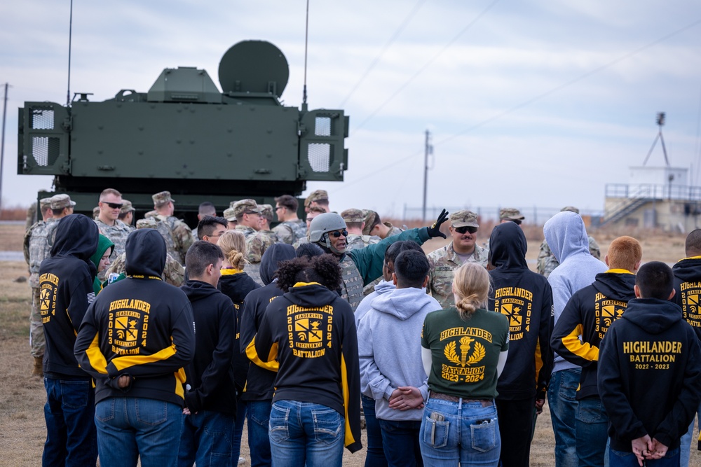 MacArthur Senior High School JROTC cadets visit Fort Sill for hands-on Army experience