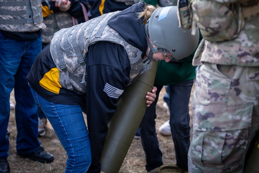 MacArthur Senior High School JROTC cadets visit Fort Sill for hands-on Army experience