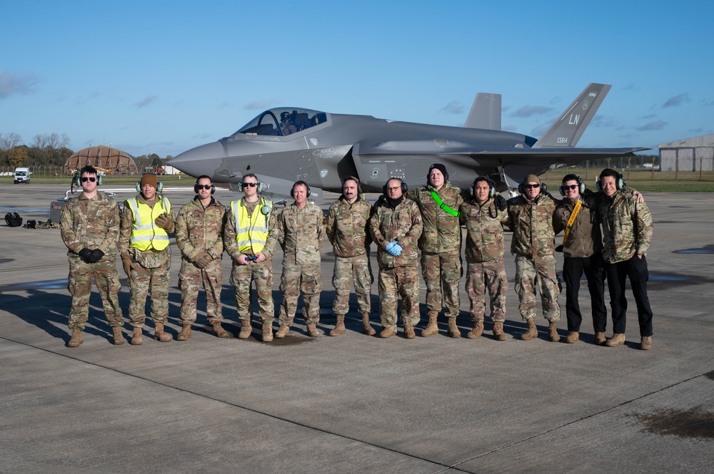 435th CRS Hot Pit Training