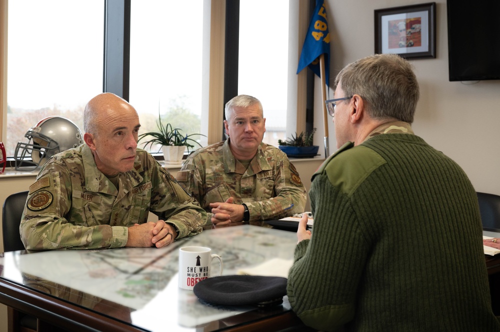 USAF, USSF Surgeon General visits RAF Lakenheath