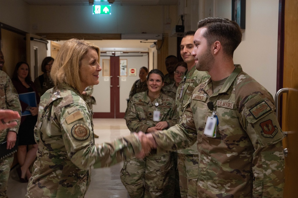 USAF, USSF Surgeon General visits RAF Lakenheath