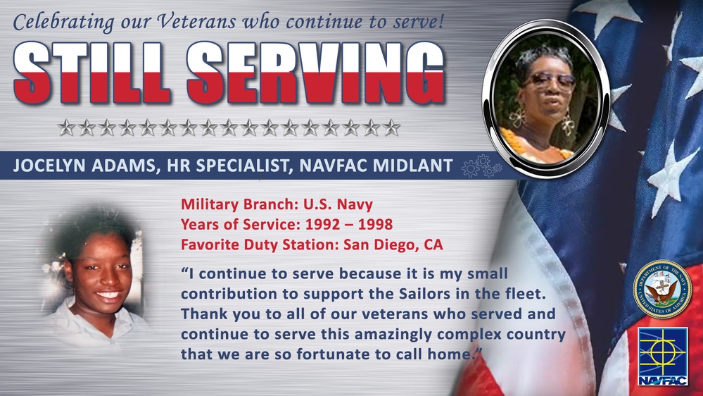 NAVFAC MIDLANT Recognizes its Civilian Workforce of Military Veterans who are &quot;STILL SERVING&quot;