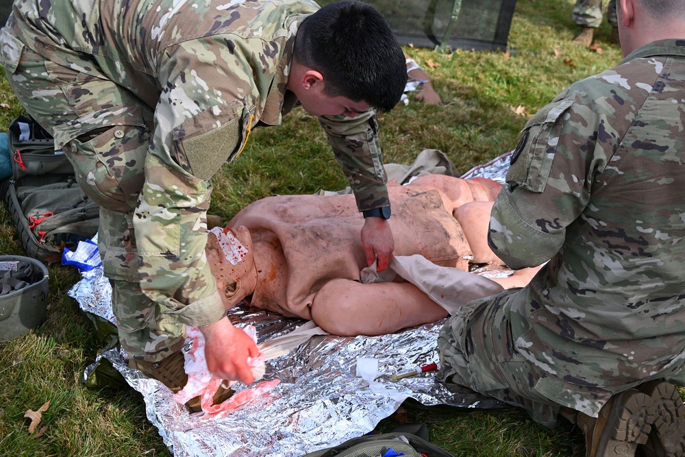 JB MDL Fort Dix 181st Infantry Regiment Combat Medic Training. 15 NOVEMBER 2023