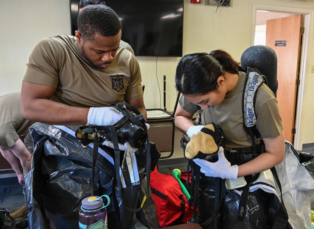 10th Mountain Division Soldiers train with New York National Guard Civil Support Team