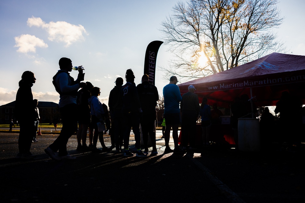 Marine Corps Base Quantico hosts the 2023 Marine Corps Marathon Turkey Trot