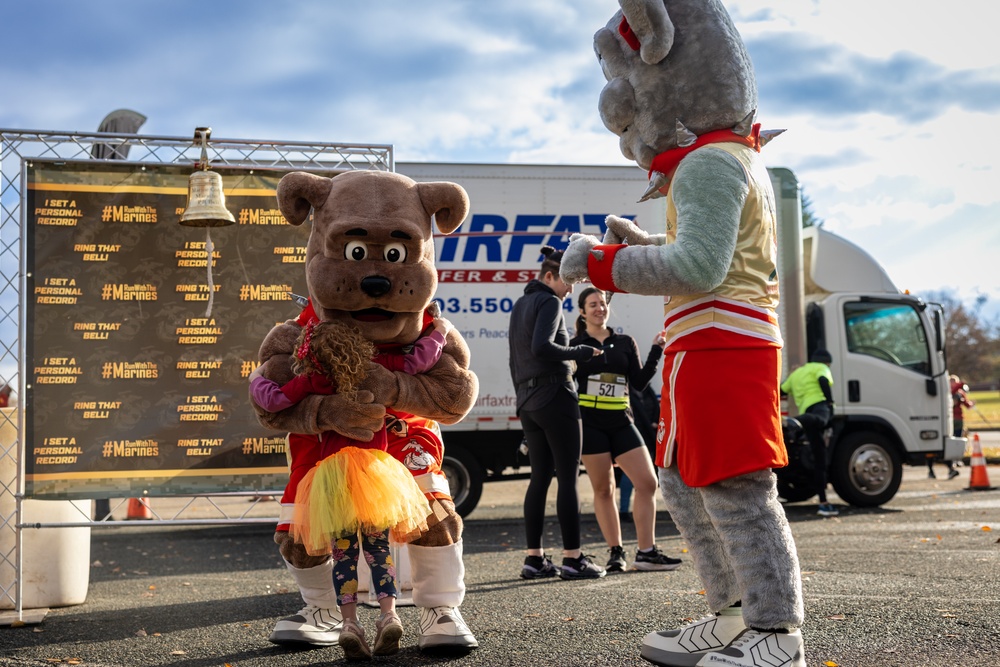 Marine Corps Base Quantico hosts the 2023 Marine Corps Marathon Turkey Trot