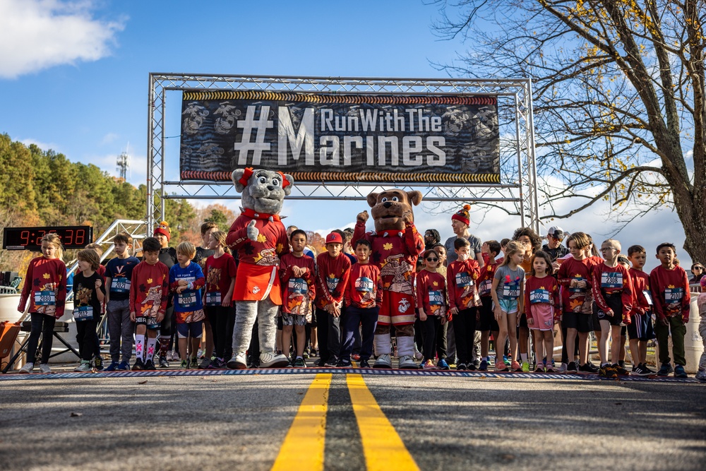 Marine Corps Base Quantico hosts the 2023 Marine Corps Marathon Turkey Trot