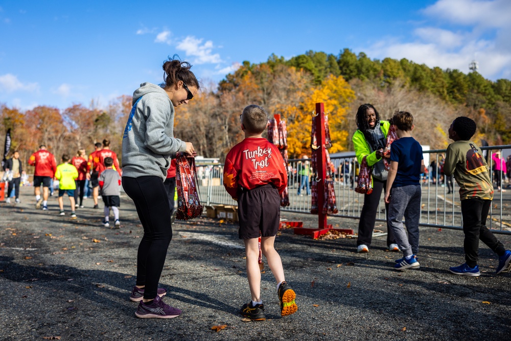 Marine Corps Base Quantico hosts the 2023 Marine Corps Marathon Turkey Trot