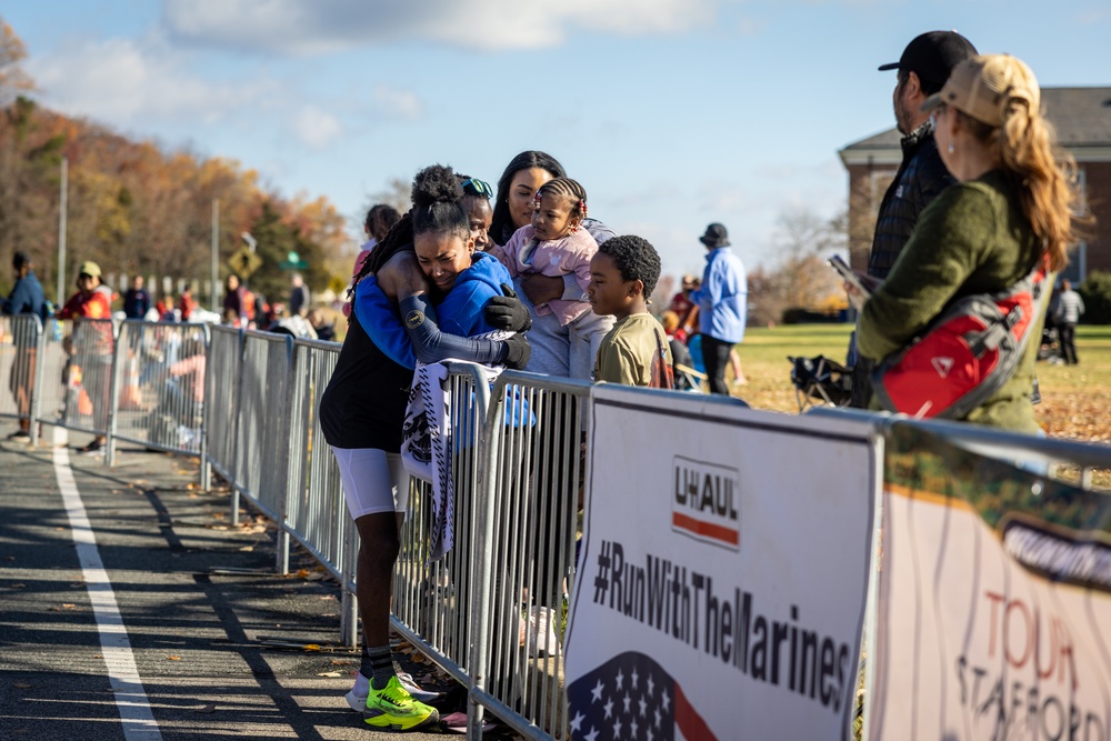 Marine Corps Base Quantico hosts the 2023 Marine Corps Marathon Turkey Trot