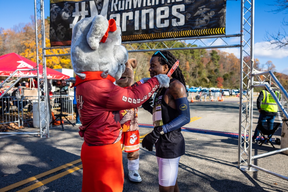 Marine Corps Base Quantico hosts the 2023 Marine Corps Marathon Turkey Trot