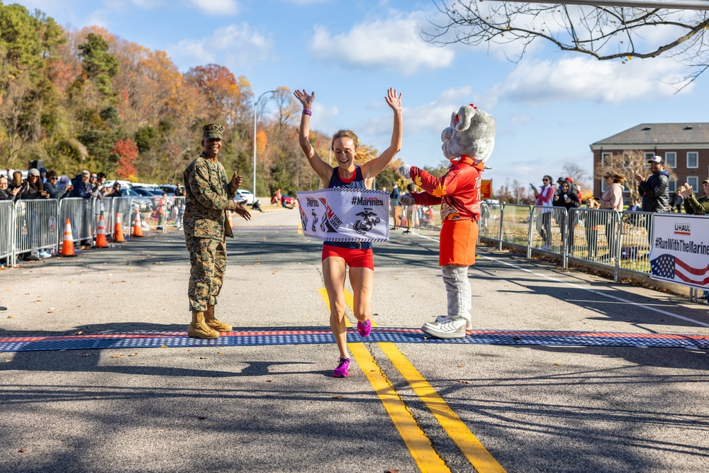 Marine Corps Base Quantico hosts the 2023 Marine Corps Marathon Turkey Trot