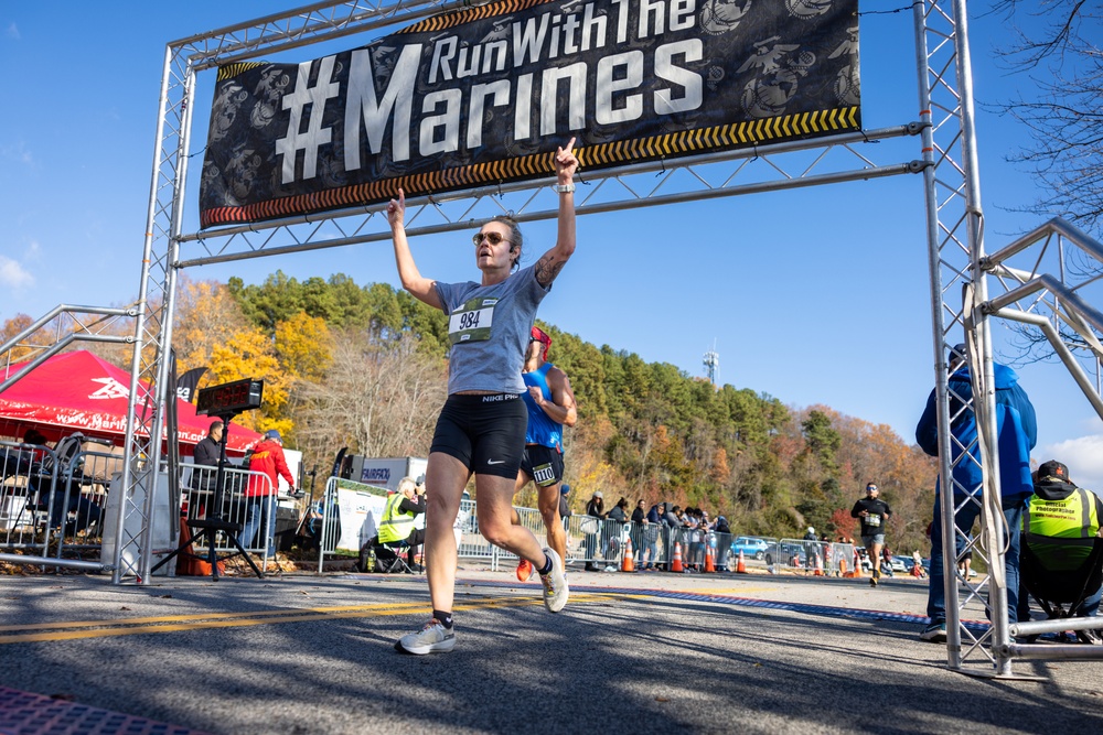 Marine Corps Base Quantico hosts the 2023 Marine Corps Marathon Turkey Trot