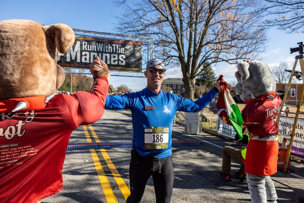 Marine Corps Base Quantico hosts the 2023 Marine Corps Marathon Turkey Trot