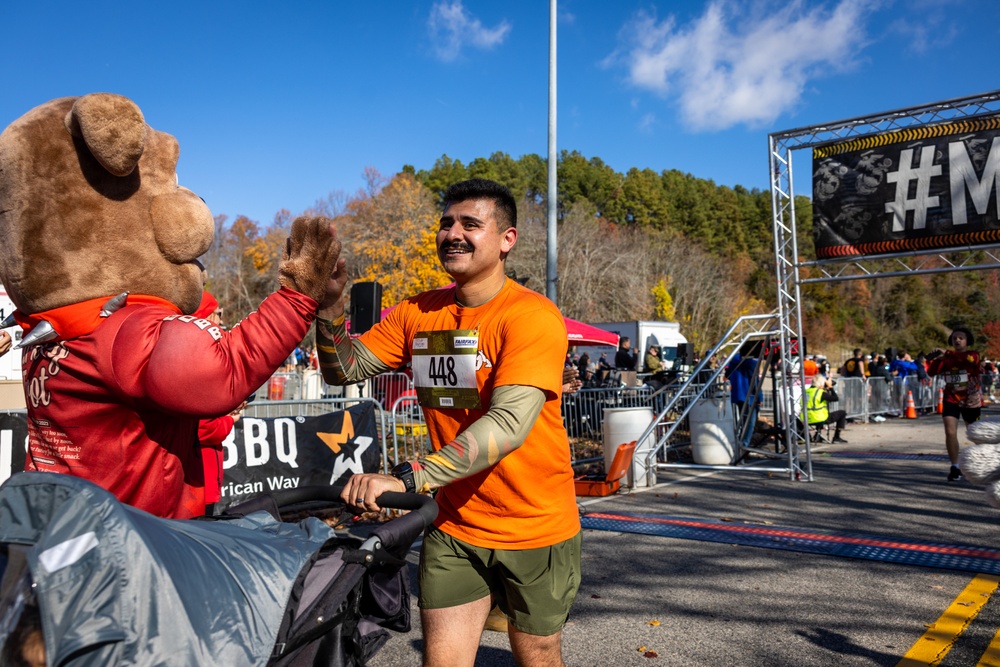 Marine Corps Base Quantico hosts the 2023 Marine Corps Marathon Turkey Trot