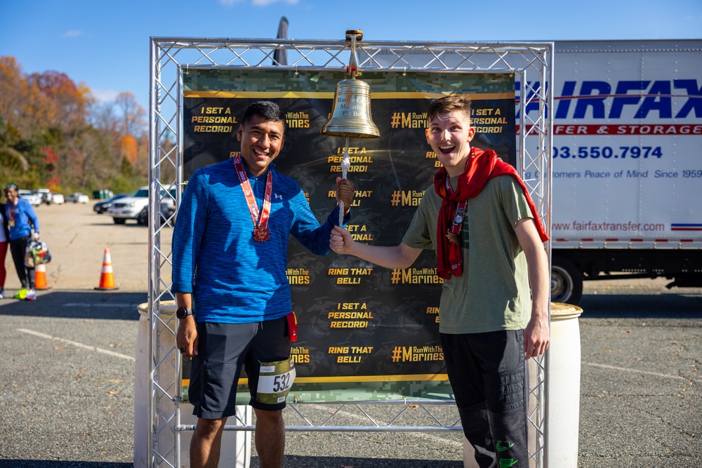 Marine Corps Base Quantico hosts the 2023 Marine Corps Marathon Turkey Trot