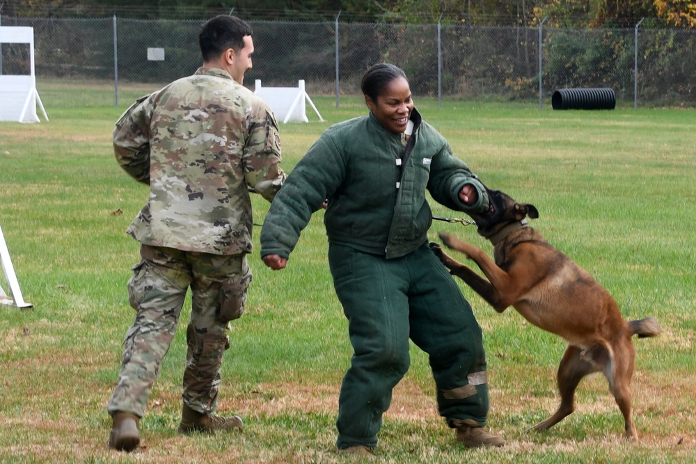 459th MSG Commander Participates in Security Forces Training