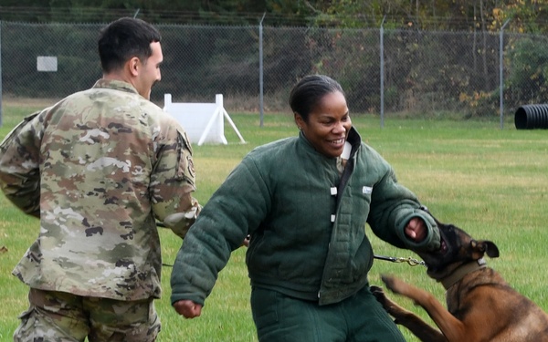459th MSG Commander Participates in Security Forces Training