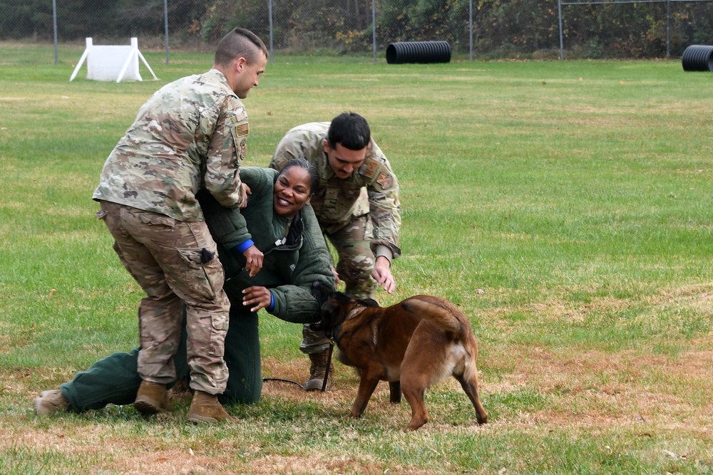 459th MSG Commander Participates in Security Forces Training