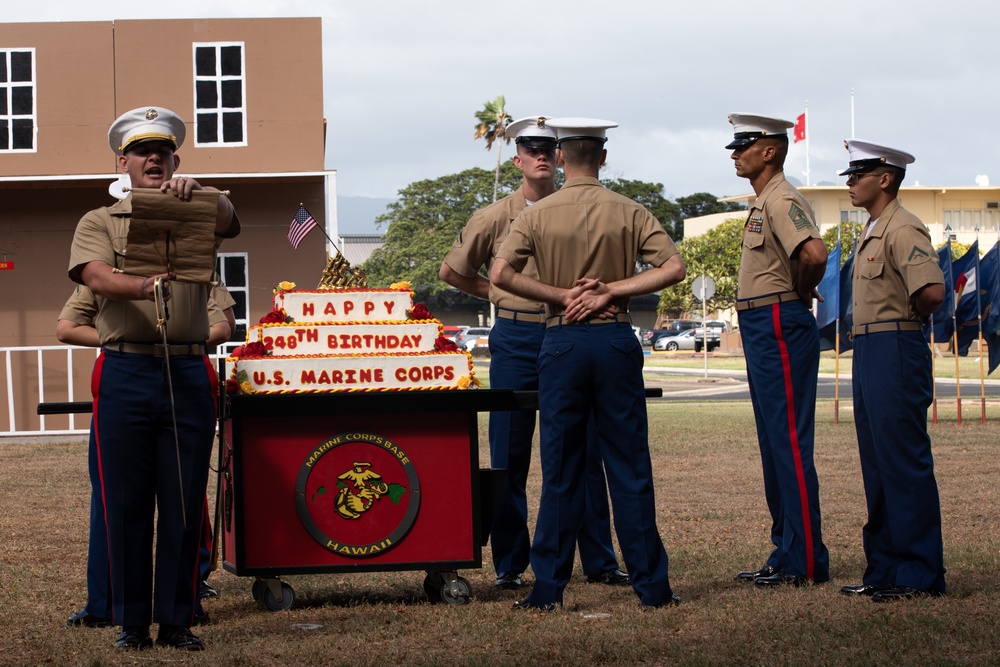 Here's to 248 More: MCBH HQBN Host Annual Birthday Pageant