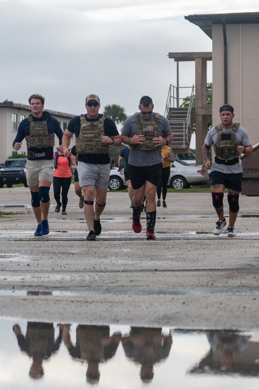 Explosive Ordnance Disposal Memorial Workout 2023 held at Patrick SFB